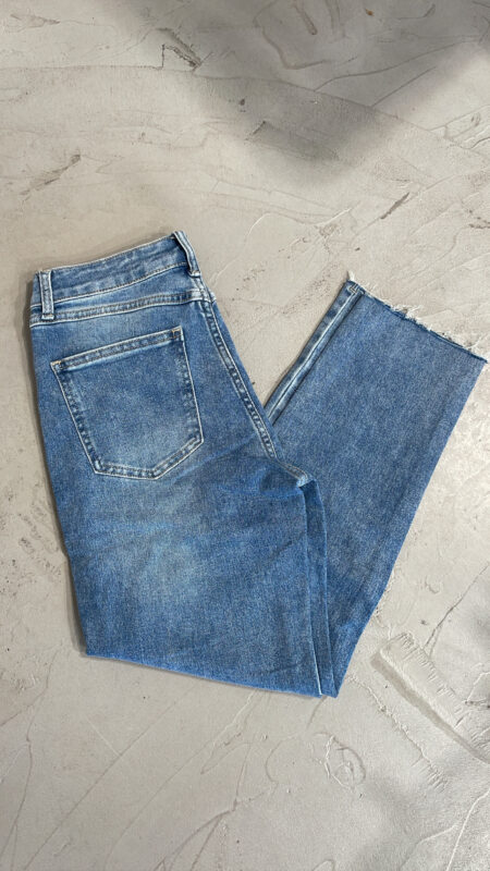 Jeans Five Pocket Mom Washed out
