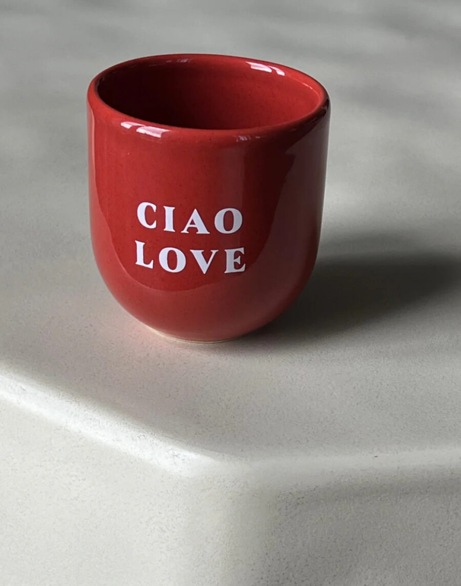 #BLOGGED SiSi Cup Ciao LOVE rot – Bild 2