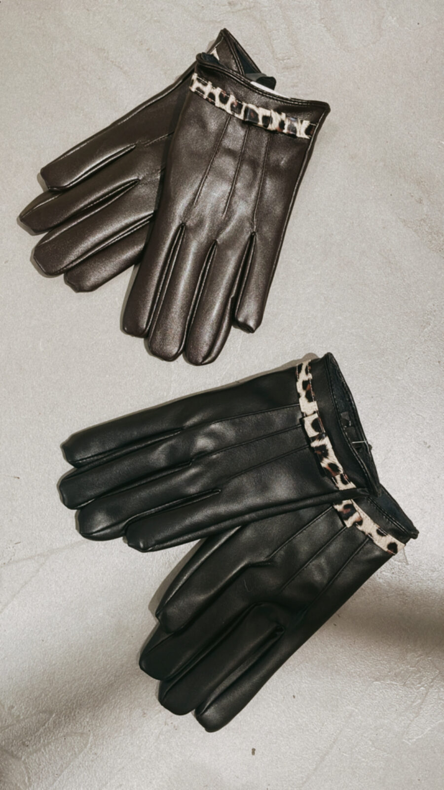 Handschuhe Leder Vegan Leo
