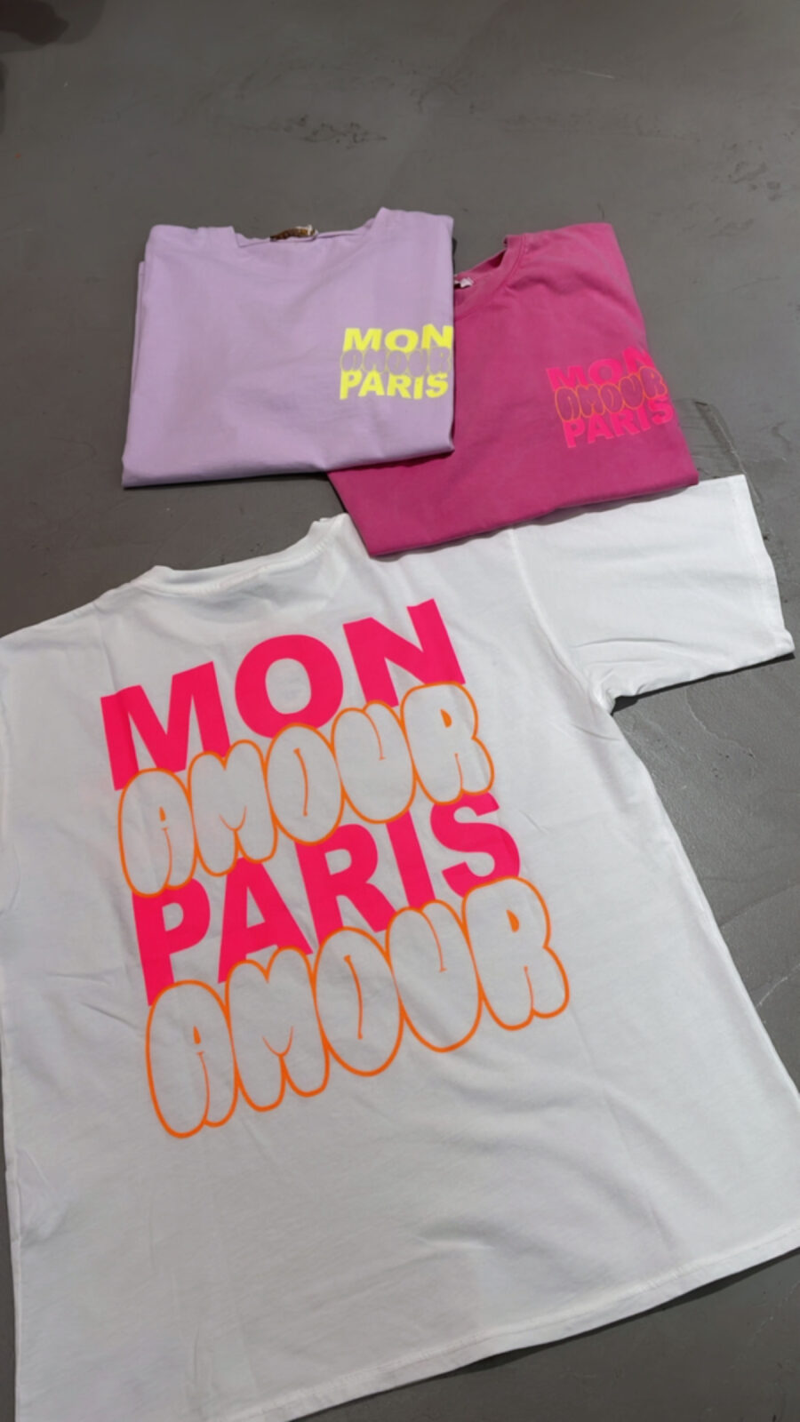 T-Shirt Mon Amour Paris
