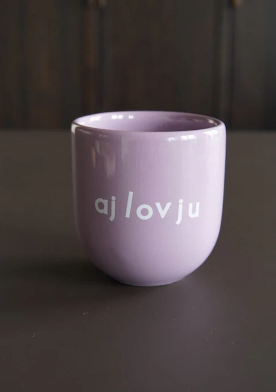 Blogged SiSi Cup AJ LOV YU Flieder