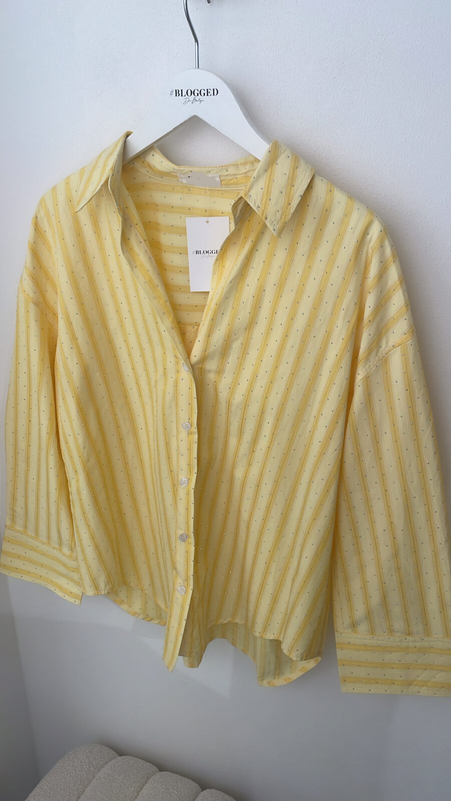 Bluse Glitzer GELB – Bild 2