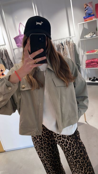 Jacke Short Khaki