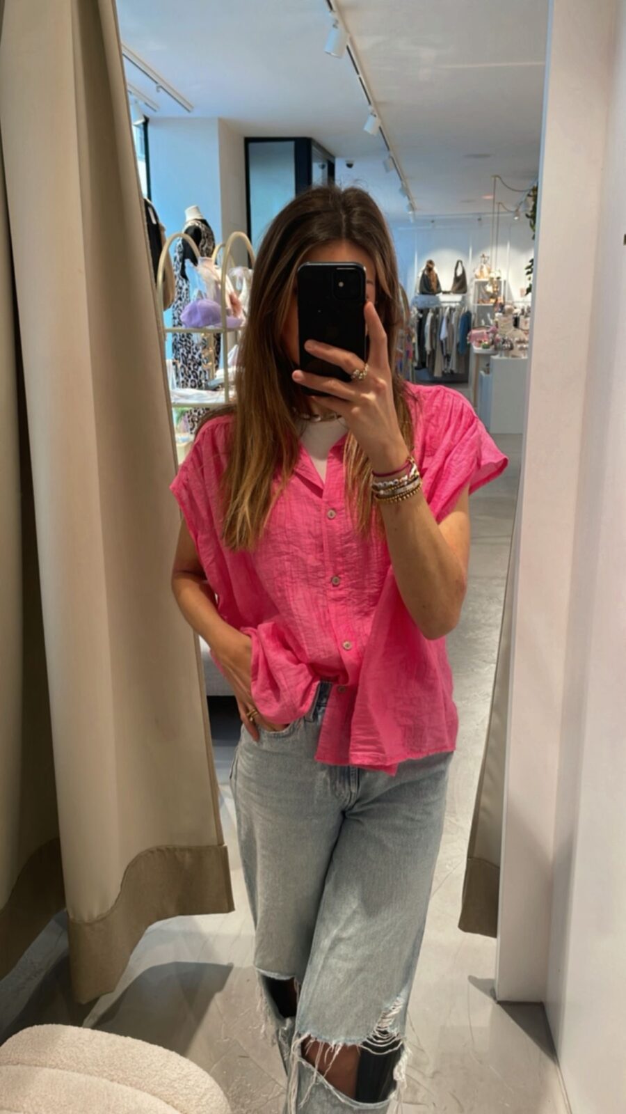 Bluse Pink