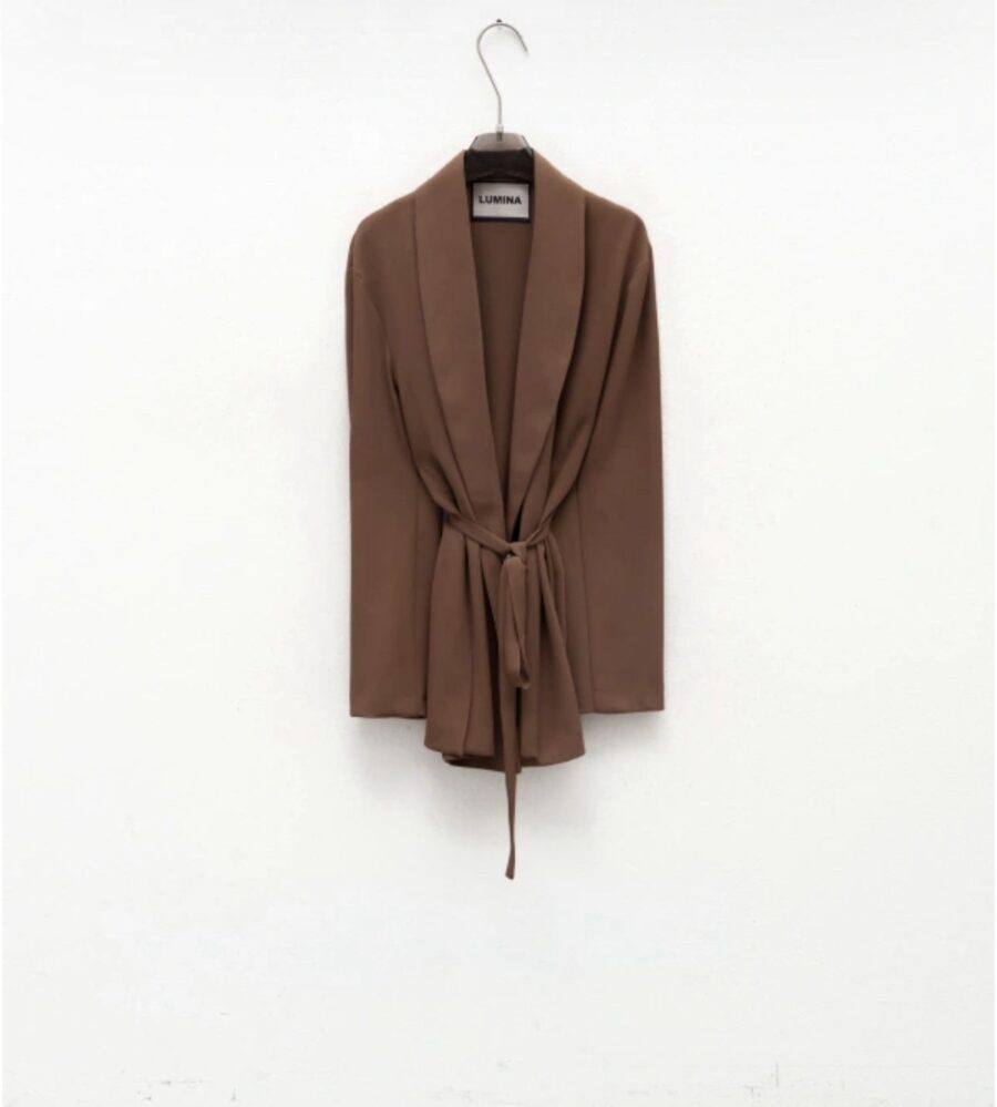 Blazer Schleife Coffee