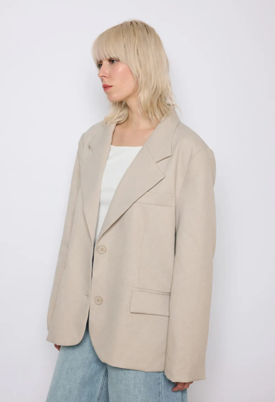 Blazer Beige – Bild 5