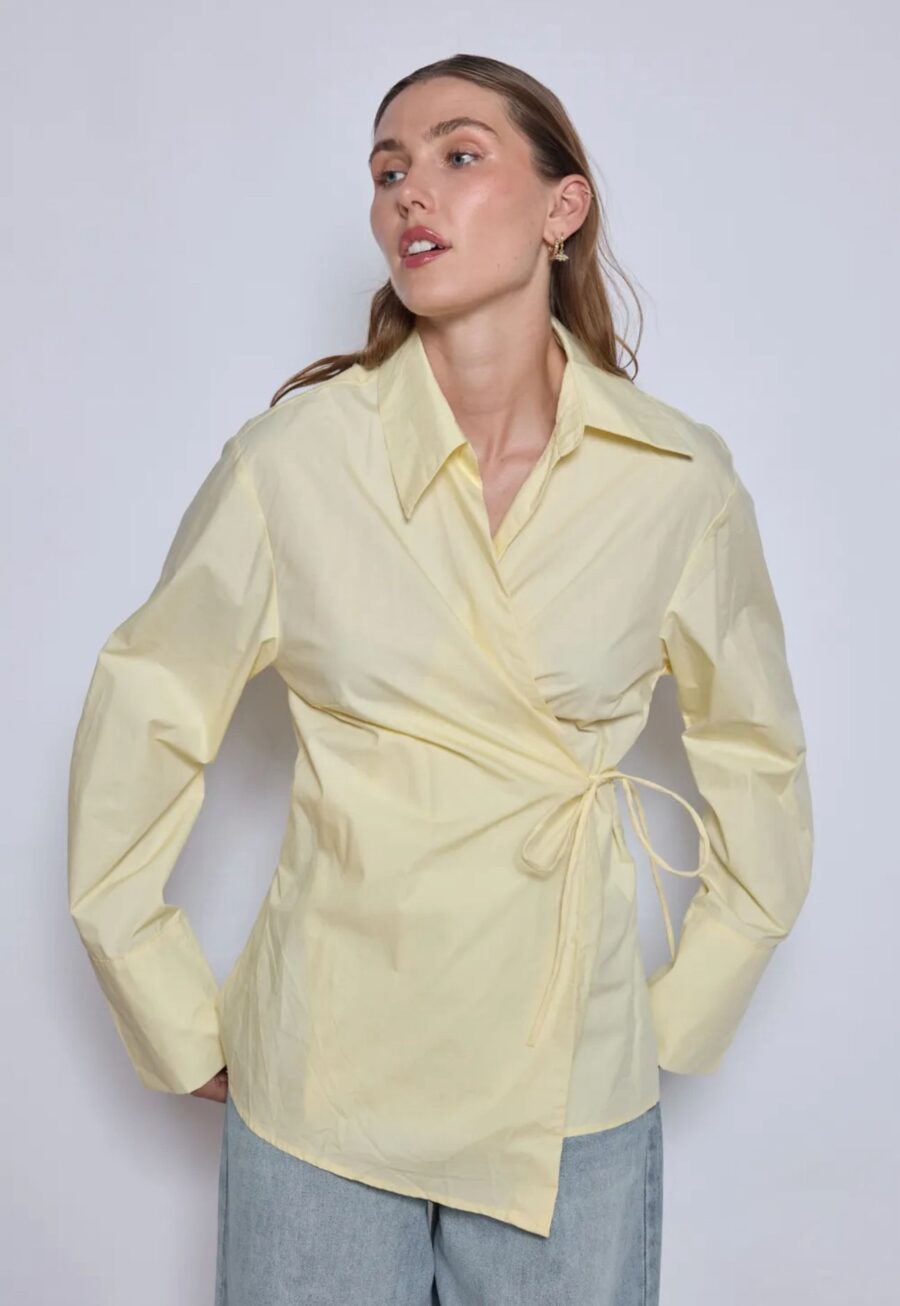 Bluse Butter Yellow