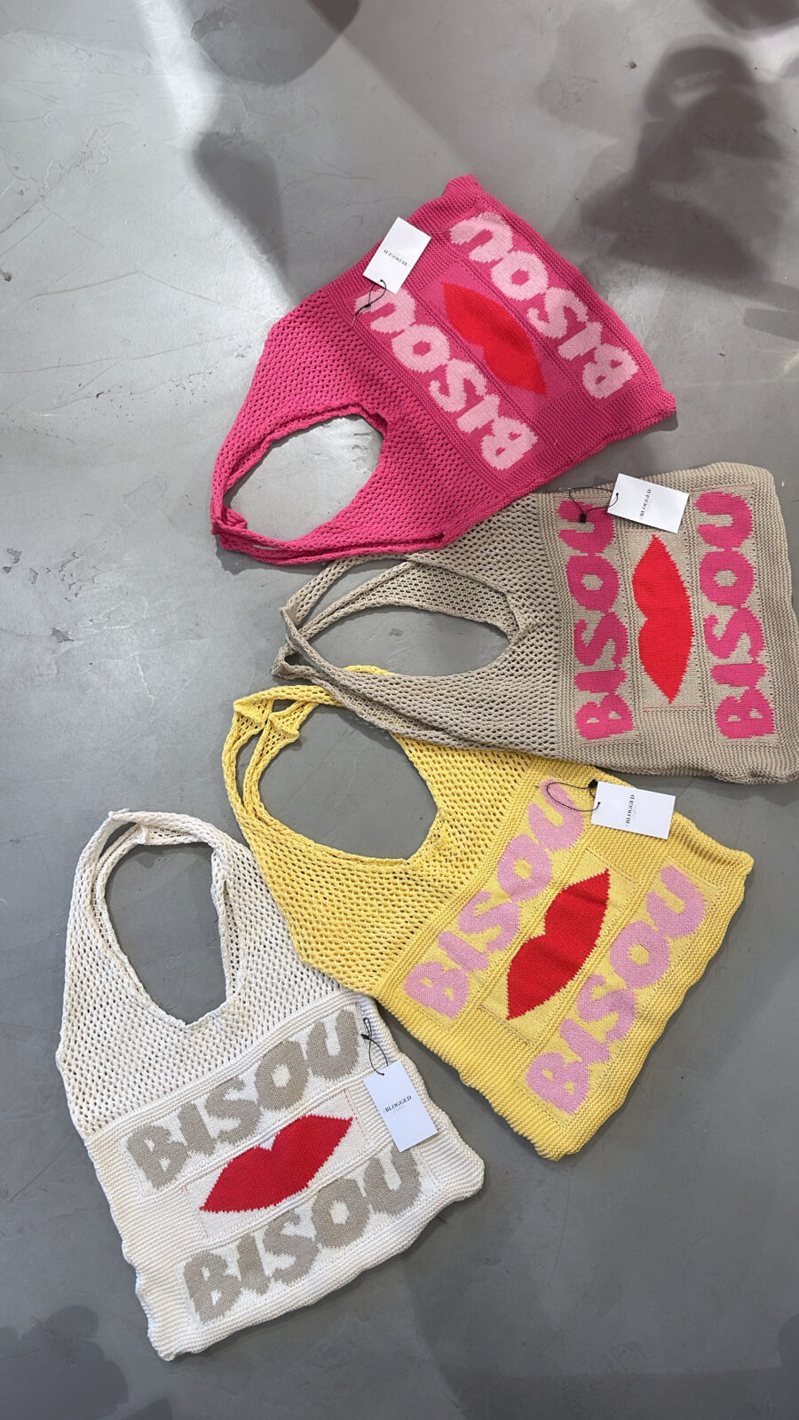 Tasche Strick BISOU