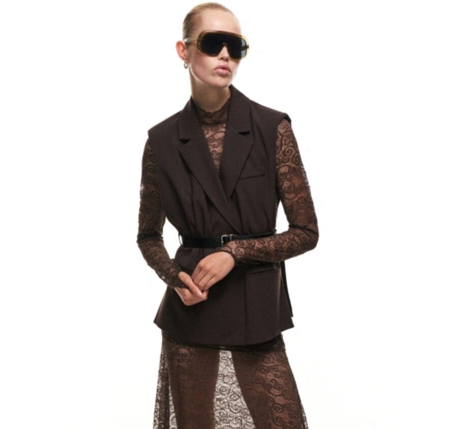 Ärmelloser Blazer – Bild 2