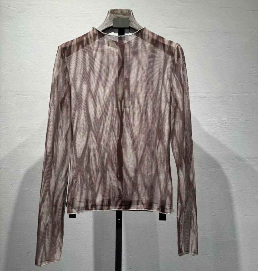 Longsleeve Mesh Braun
