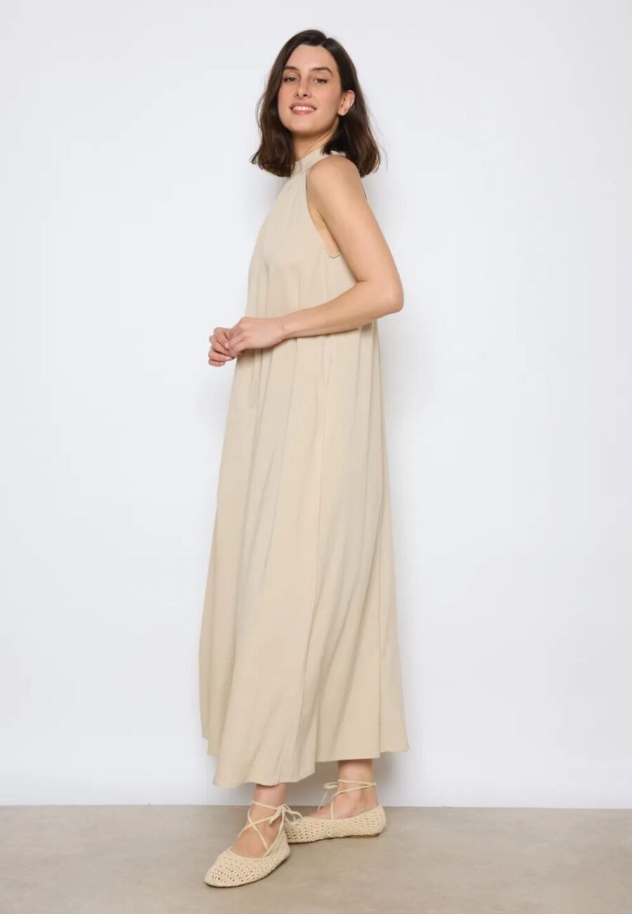 Kleid Beige – Bild 4