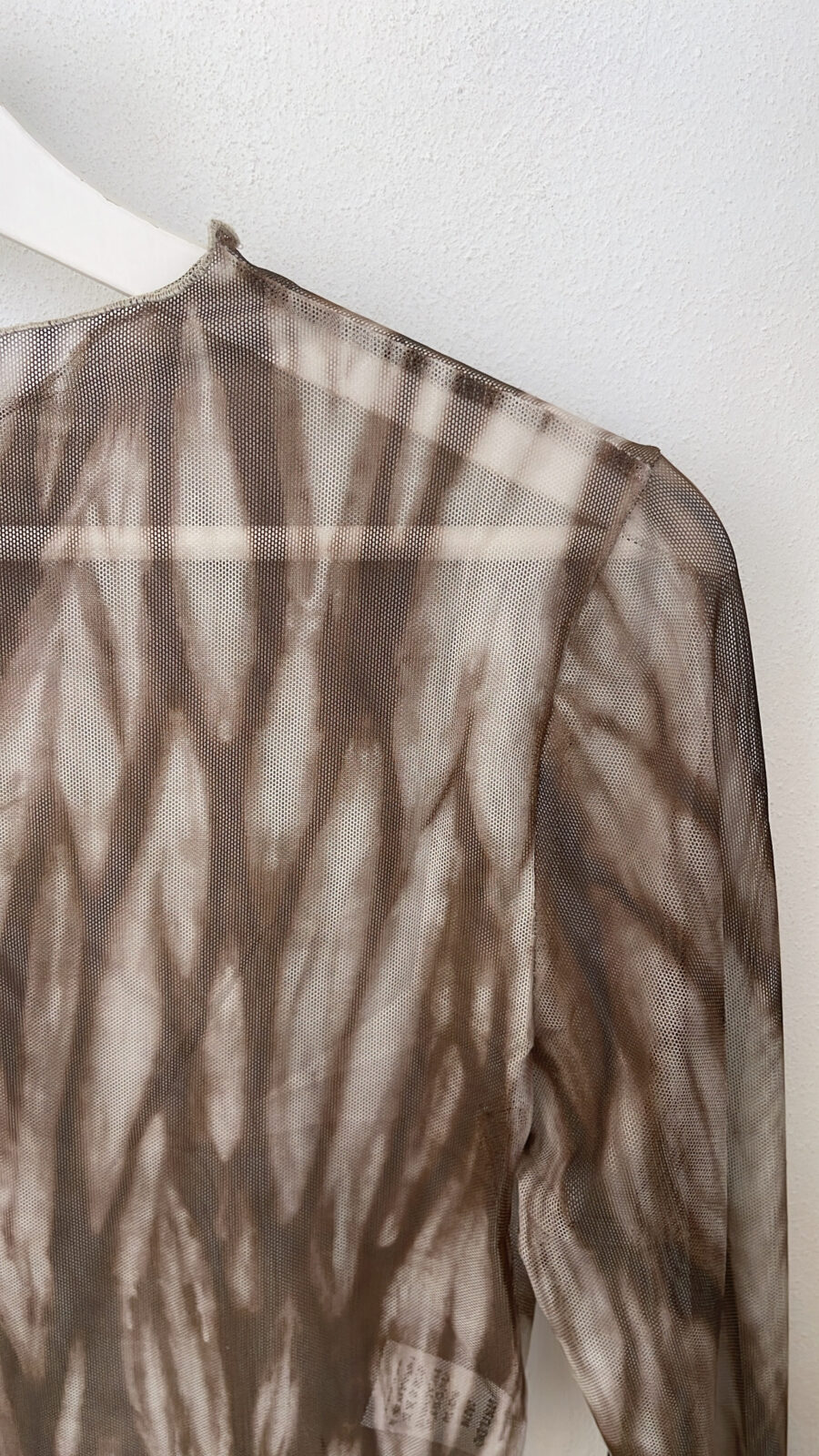 Longsleeve Mesh Braun – Bild 2
