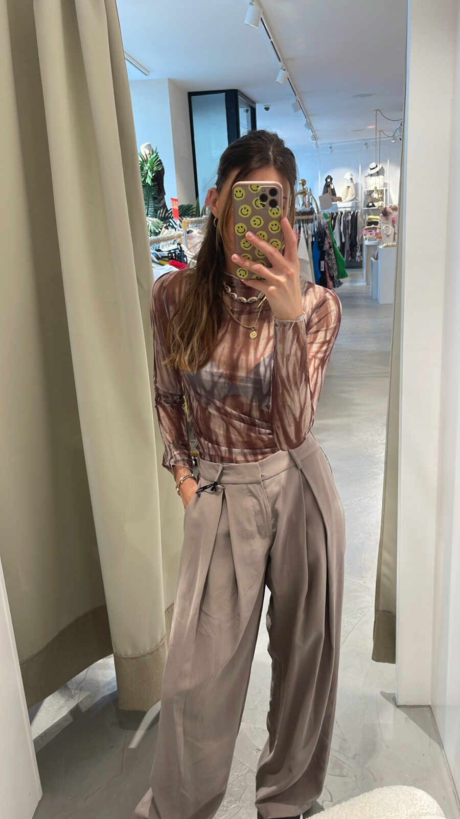 Mesh Shirt Choco – Bild 3