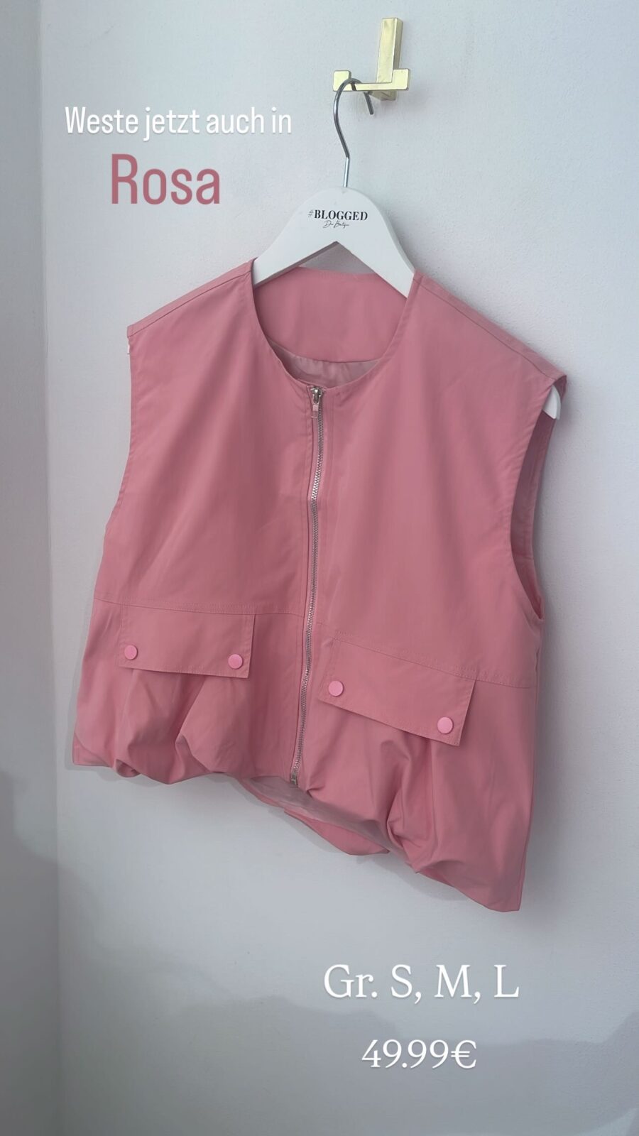 Weste Rosa