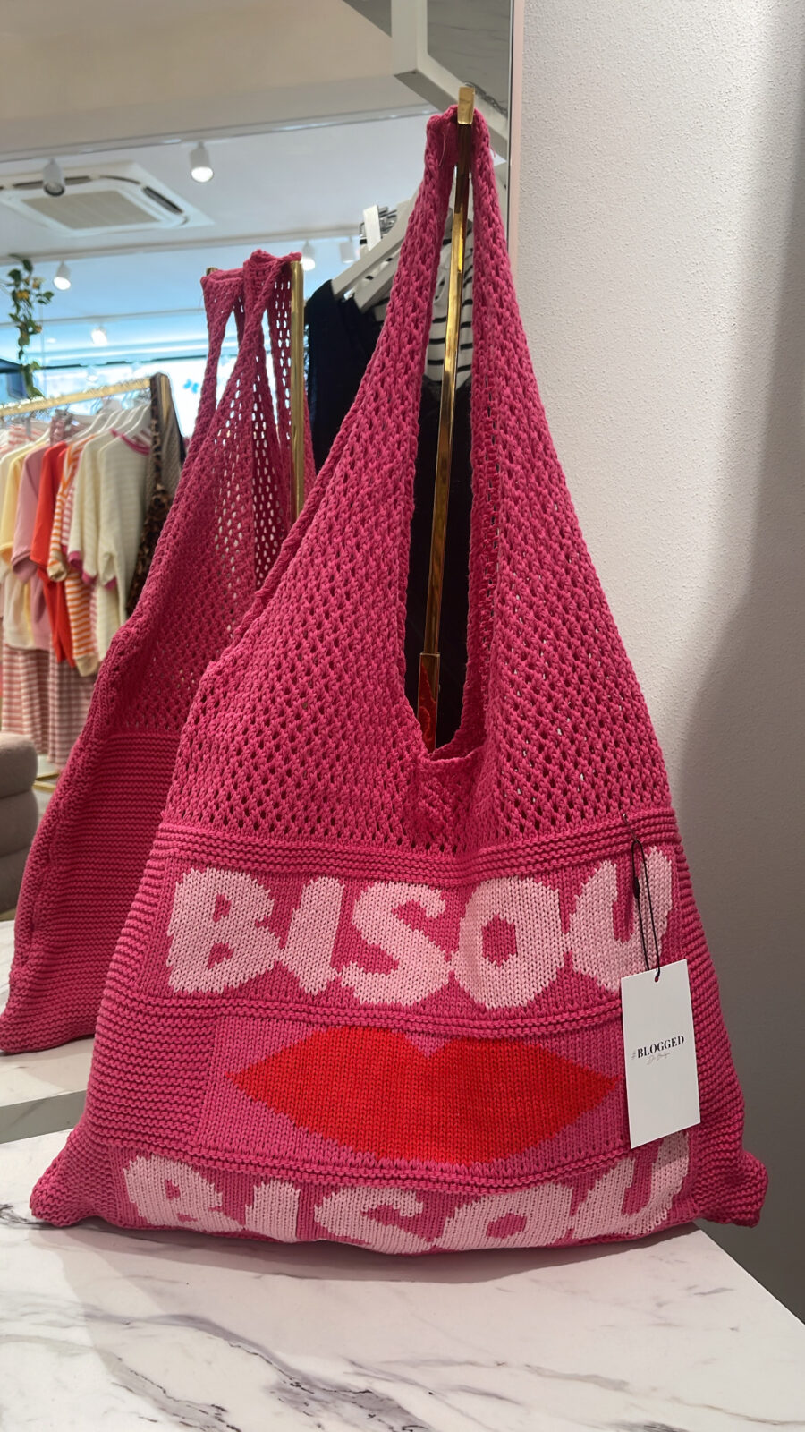 Tasche Strick BISOU – Bild 3