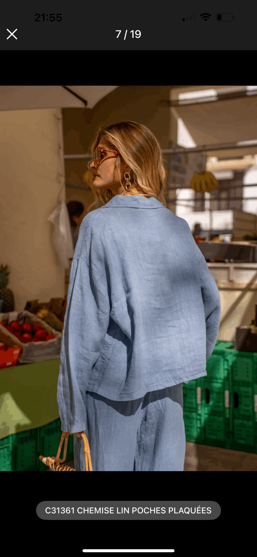 Leinenbluse – Bild 8