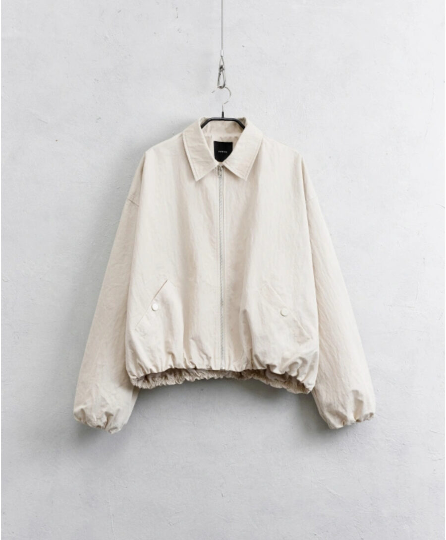Jacke mit Kragen Beige