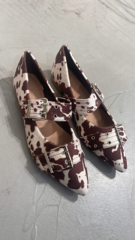 Sandale Cowprint