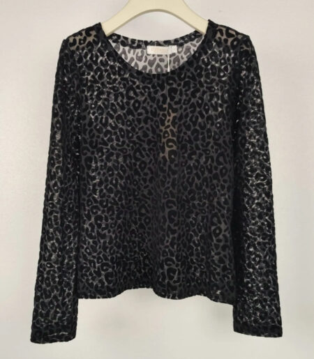 Mesh Longsleeve Leo Black