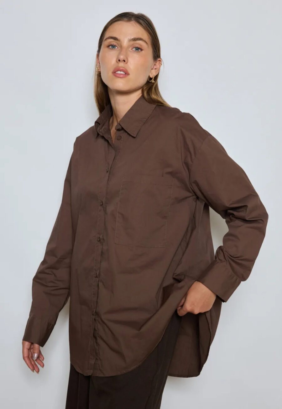 Bluse Oversize Basic – Bild 2