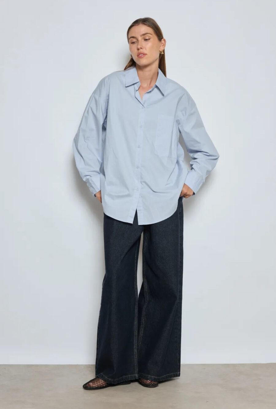 Bluse Oversize Basic – Bild 5