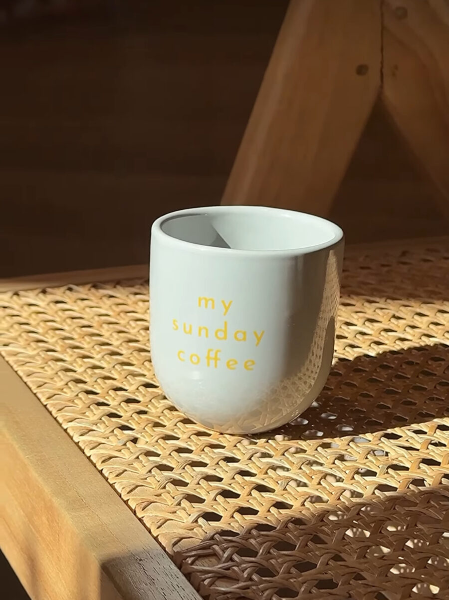SiSi Cup MY SUNDAY COFFEE Grau – Bild 2