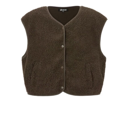 Weste Teddy Dark Chocolate